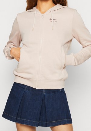 Sweater met rits - beige