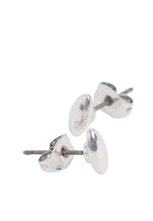 INLET - Øreringe - silver - antique silver