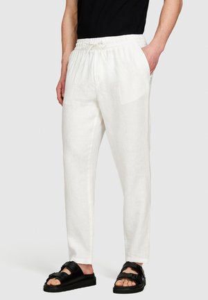 Sisley JOGGERS - Pantaloni sportivi - white