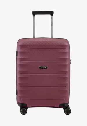 HIGHLIGHT - Wheeled suitcase - merlot