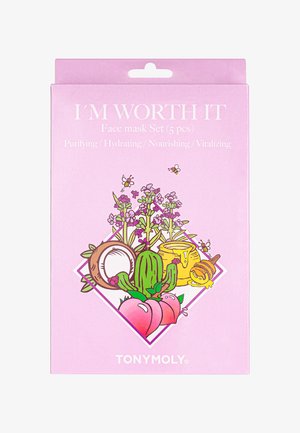 TONYMOLY I´M WORTH IT FACE MASK SET 5PCS - Masker - -