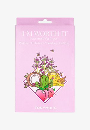 TONYMOLY I´M WORTH IT FACE MASK SET 5PCS - Maschera viso - -