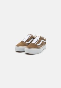 Vans OLD SKOOL PLATFORM - Baskets basses - sepia