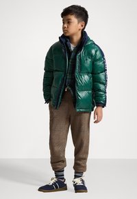 Polo Ralph Lauren LOGO DOWN HOODED JACKET Doudoune new forest