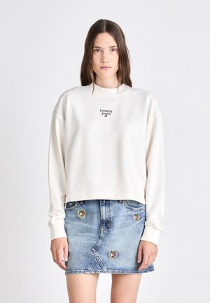 ESSENTIAL LOGO CREW  - Sweatshirt - ancient white