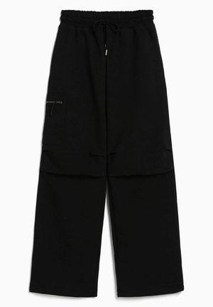 PLUSH PARACHUTE WITH ZIP POCKETS - Cargobyxor - black