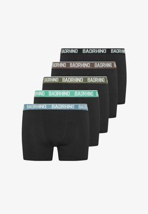 BadRhino, MEN'S BOXERS & BRIEFS 5 PACK - Calzoncillos bóxer cortos - black croc