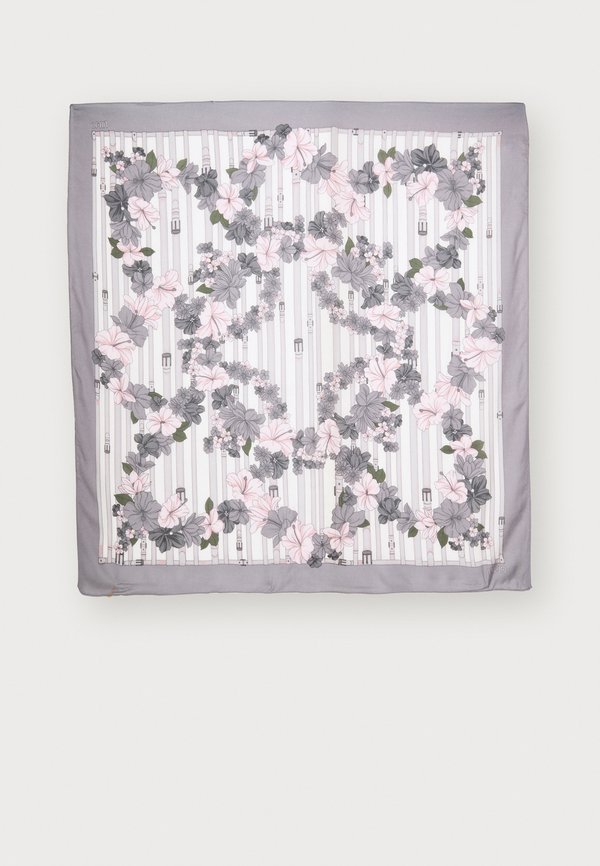 FOULARD FLOWER METALLERIA - Foulard - nero