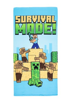 MINECRAFT - Serviette de plage - blue
