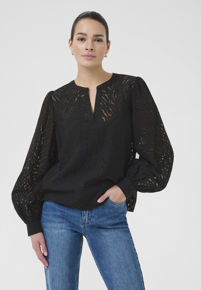 Kaffe VIVIAN - Blouse - black deep