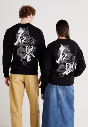 JORHONOR CREW NECK UNISEX - Sweatshirt - black
