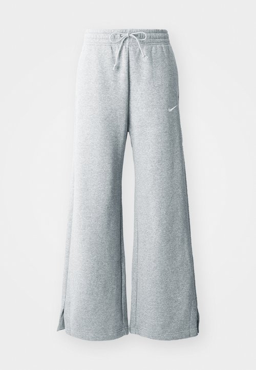 Nike Women's Phoenix Fleece High Waisted Wide Leg Sweatpants Dark Grey Heather — foto 5