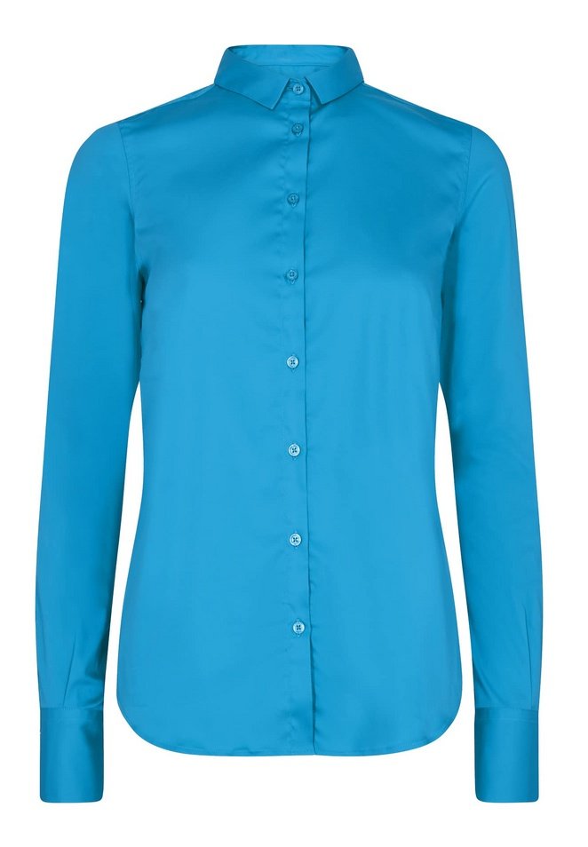 Mos Mosh LANGARM - Button-down blouse - blau/light blue - Zalando.de