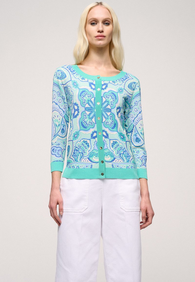 Luisa Spagnoli CROSTONE - Kofta - var turchese acqua