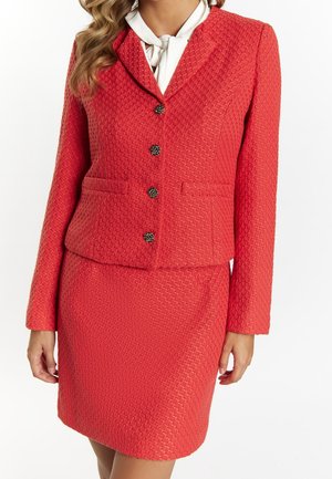 Blazer - mottled red