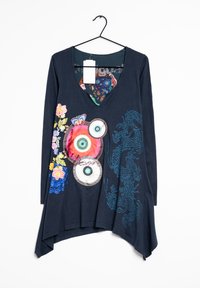 Desigual Vestito di maglina - blue