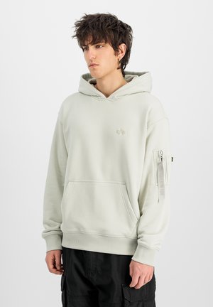 Alpha Industries, ALPHA INDUSTRIES MEN - HOODIES DTM ML HOODIE - Majica s kapuljačom - stone