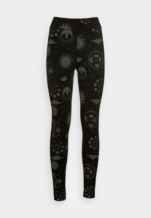Maglietta Donna Mister Tee Ladies Moth - Girocollo, Stampa Filigrana Geometrica Notturna, Tessuto Di Qualità