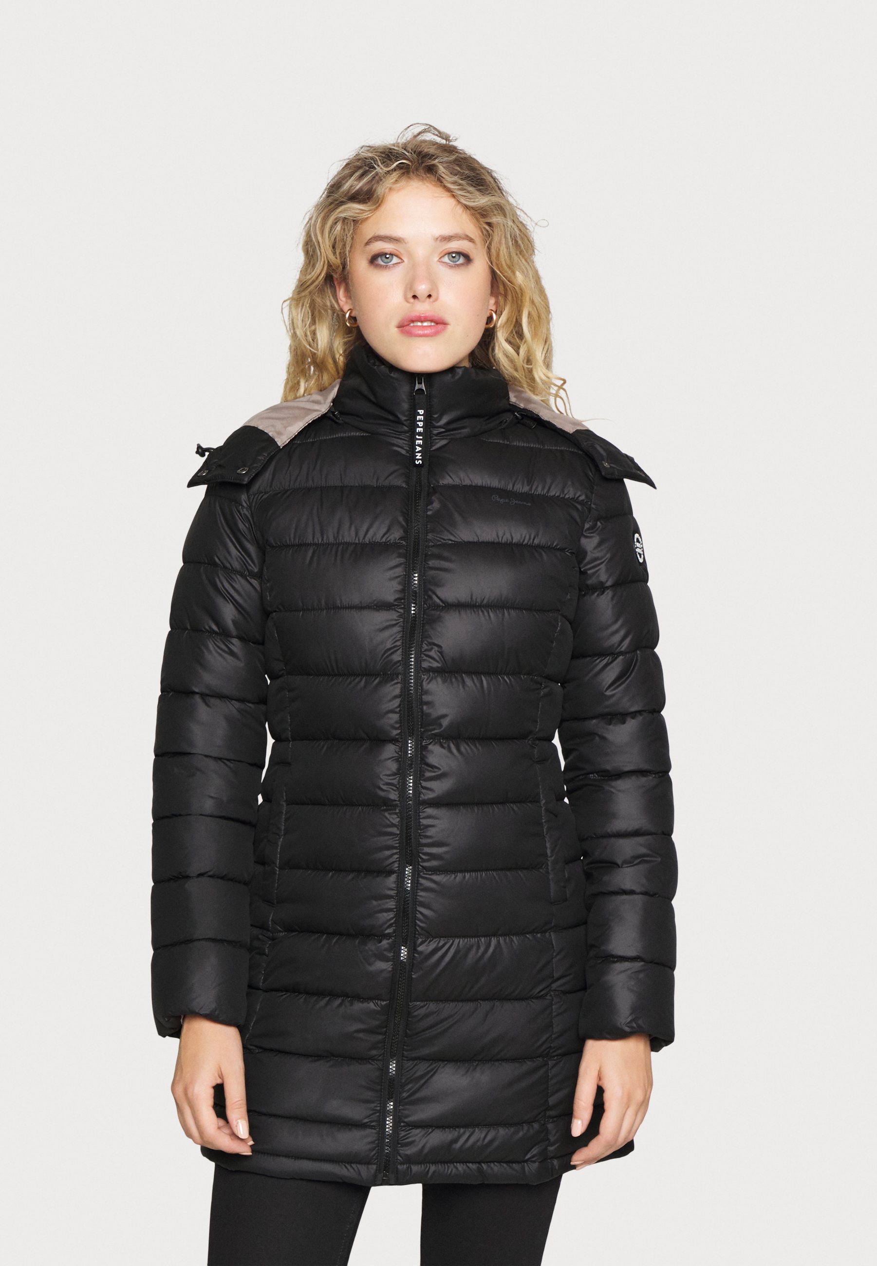 Pepe Jeans AGNES Abrigo de invierno - black/negro - Zalando.es