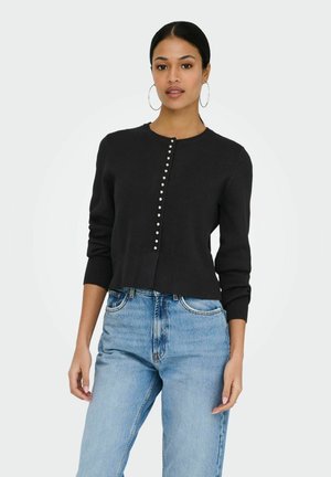 JDY, STRICKJACKE JDYPRIME STRICKJACKE - Gilet - black
