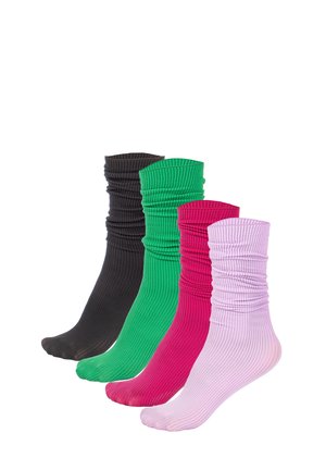 RIBBED 60 DEN - Calze - mix lilac green apple cerice pink black