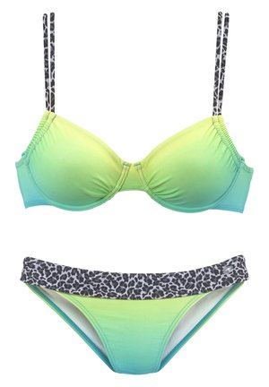 KangaROOS Bikini - türkis/grün