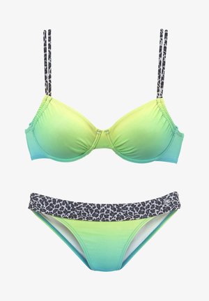 KangaROOS Bikini - türkis/grün