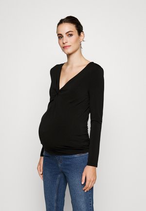 Vero Moda Maternity VMMHEVI - Μπλούζα με μακριά μανίκια - black