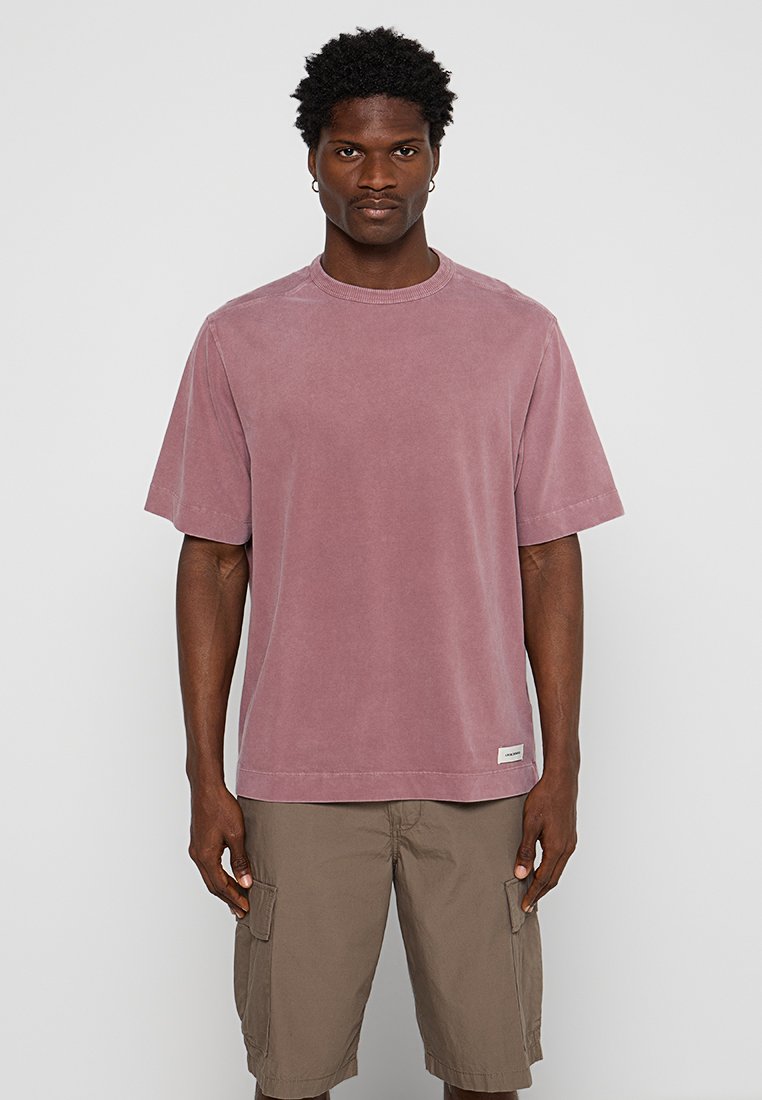 Abercrombie & Fitch T-shirt basic roze Abercrombie & Fitch T-shirt basic roze