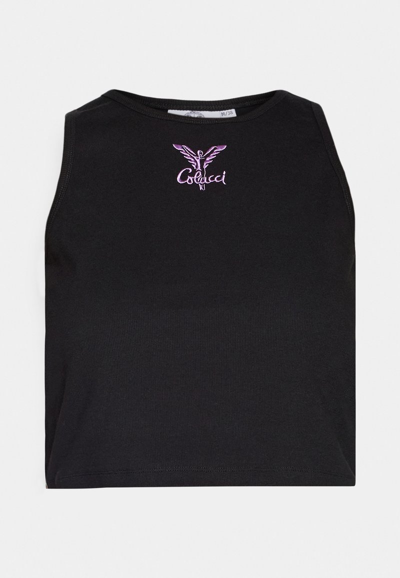 carlo colucci T-shirt basic zwart