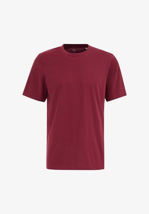 WE Fashion, Basic T-shirt - vintage red