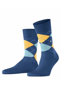 Unselected, royal blue 