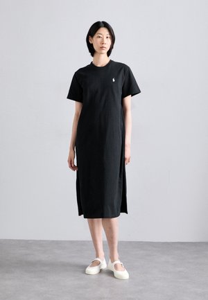 DRESSES - Jersey dress - polo black