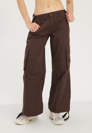 Pantalones cargo - brown