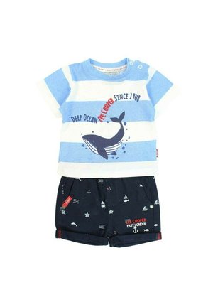 LOGO SET - Short - bleu