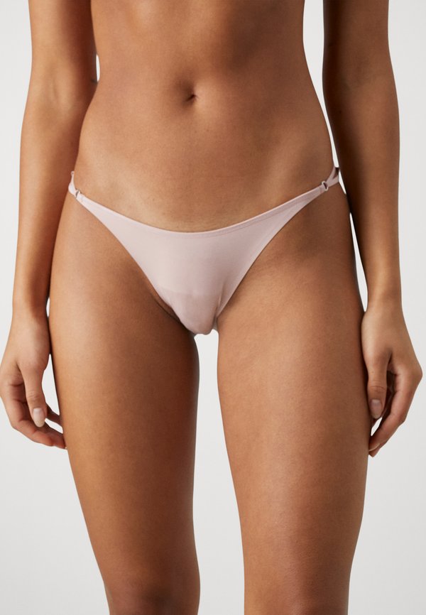 BIKINI MINIMALIST MICROFIBER - Briefs - beige