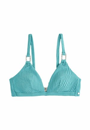 Bikini top - teal blue