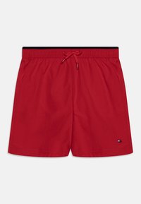 Tommy Hilfiger - MEDIUM DRAWSTRING - Plaukimo šortai - primary red Miniatiūros vaizdas 1