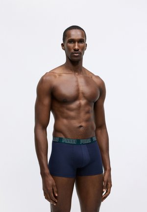 MEN EVERYDAY TRUNK 4 PACK - Uske bokserice - black/green/blue