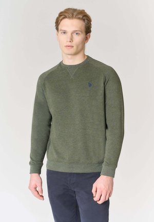 GIROCOLLO - Felpa - verde