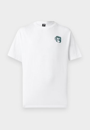 The North Face, BASECAMP BARISTA RELAXED SHORT SLEEVE - T-shirts print - white/pacific teal