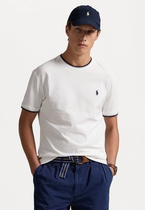 CLASSIC FIT STRETCH T-SHIRT - Basic T-shirt - white