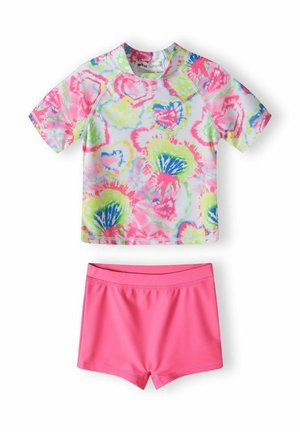 SHORT SLEEVE SET - Ujumistrikoo - pink white
