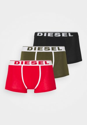 DAMIEN 3 PACK - Underkläder - red/green/black