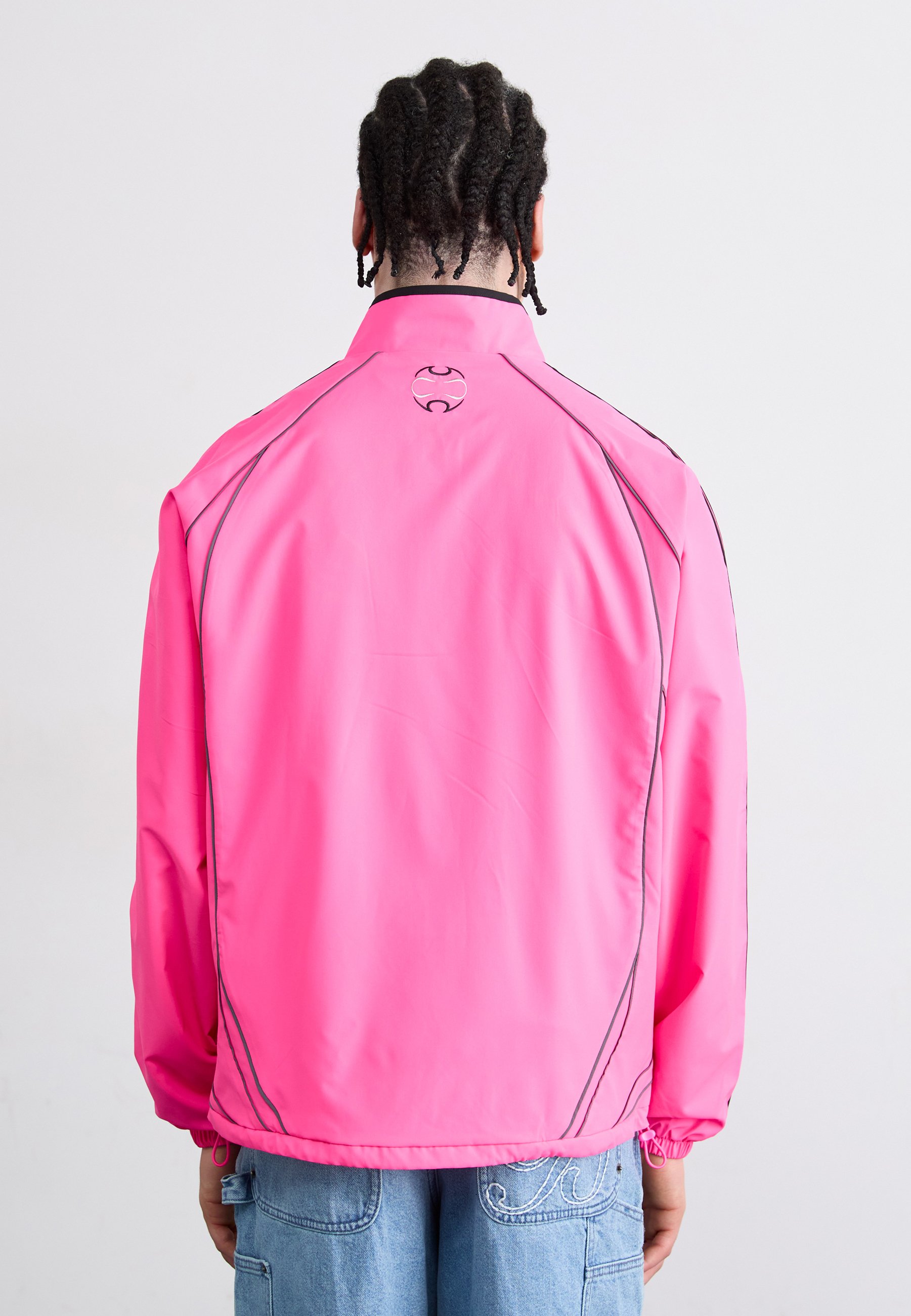 adidas Originals TEAMGEIST - Training jacket - lucid pink/black