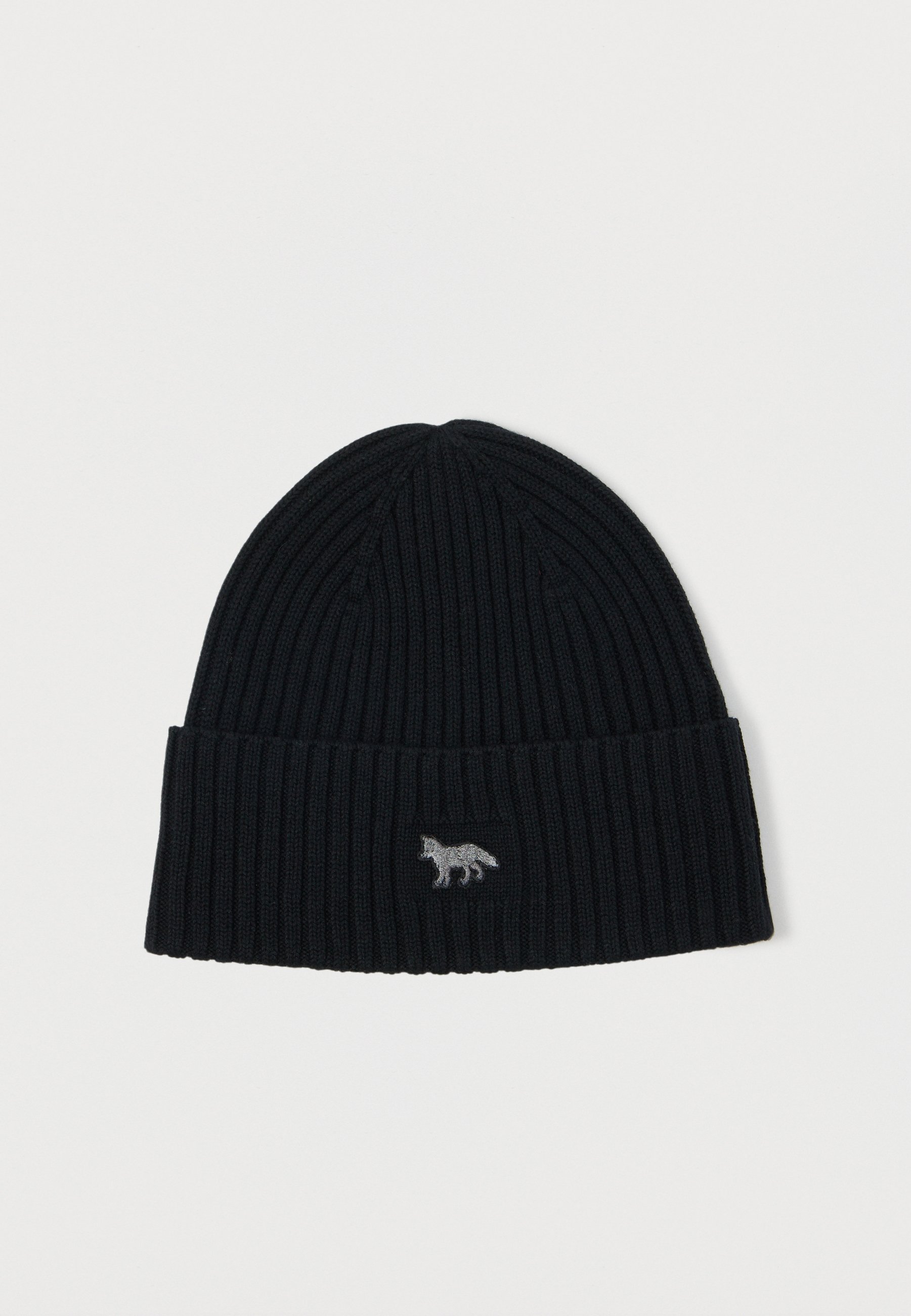 帽子 Maison Kitsune Chillax Fox Patch Beanie FOX HEAD BEANIE | Maison Kitsuné