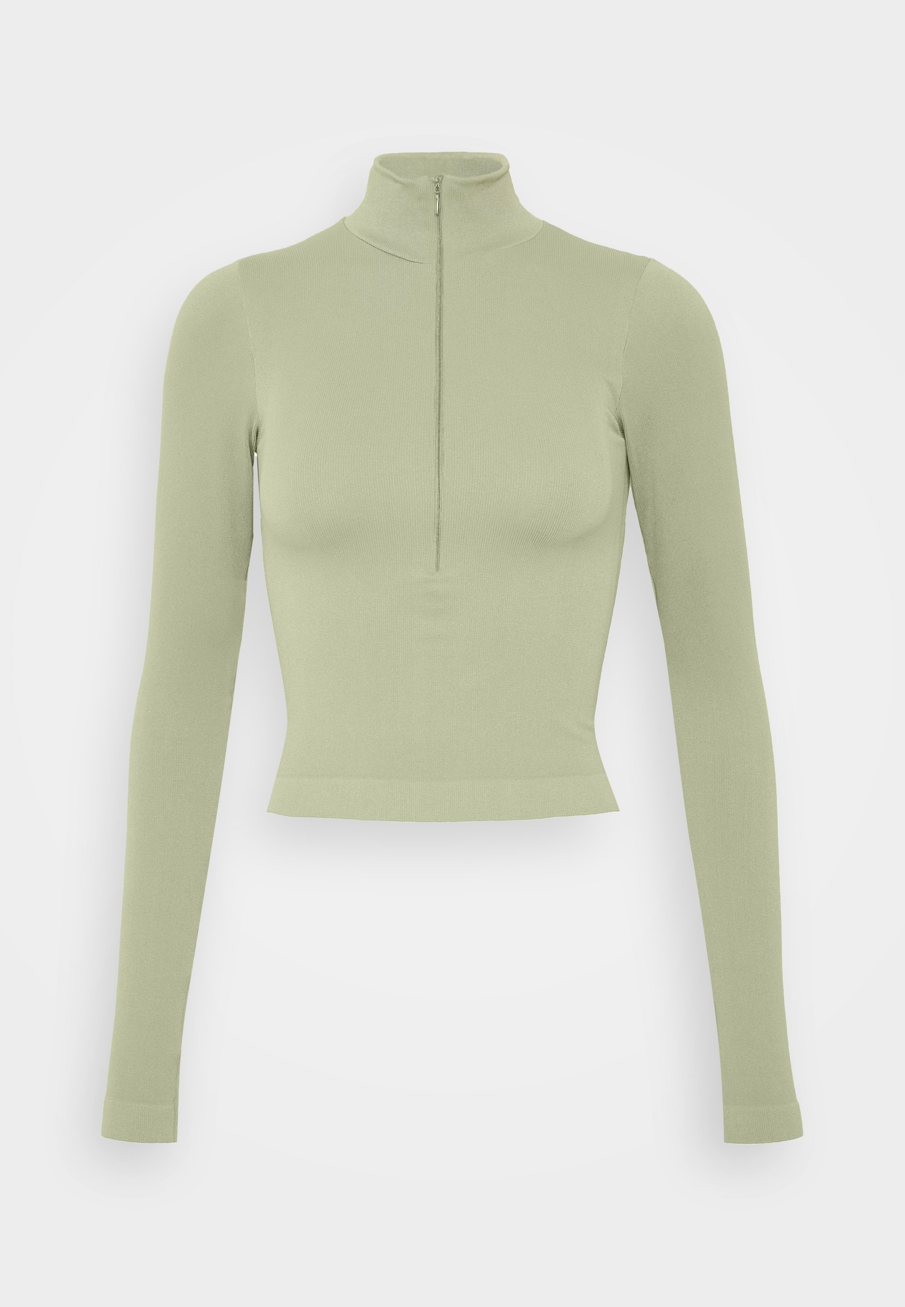 Funnel neck long sleeve top Clearance