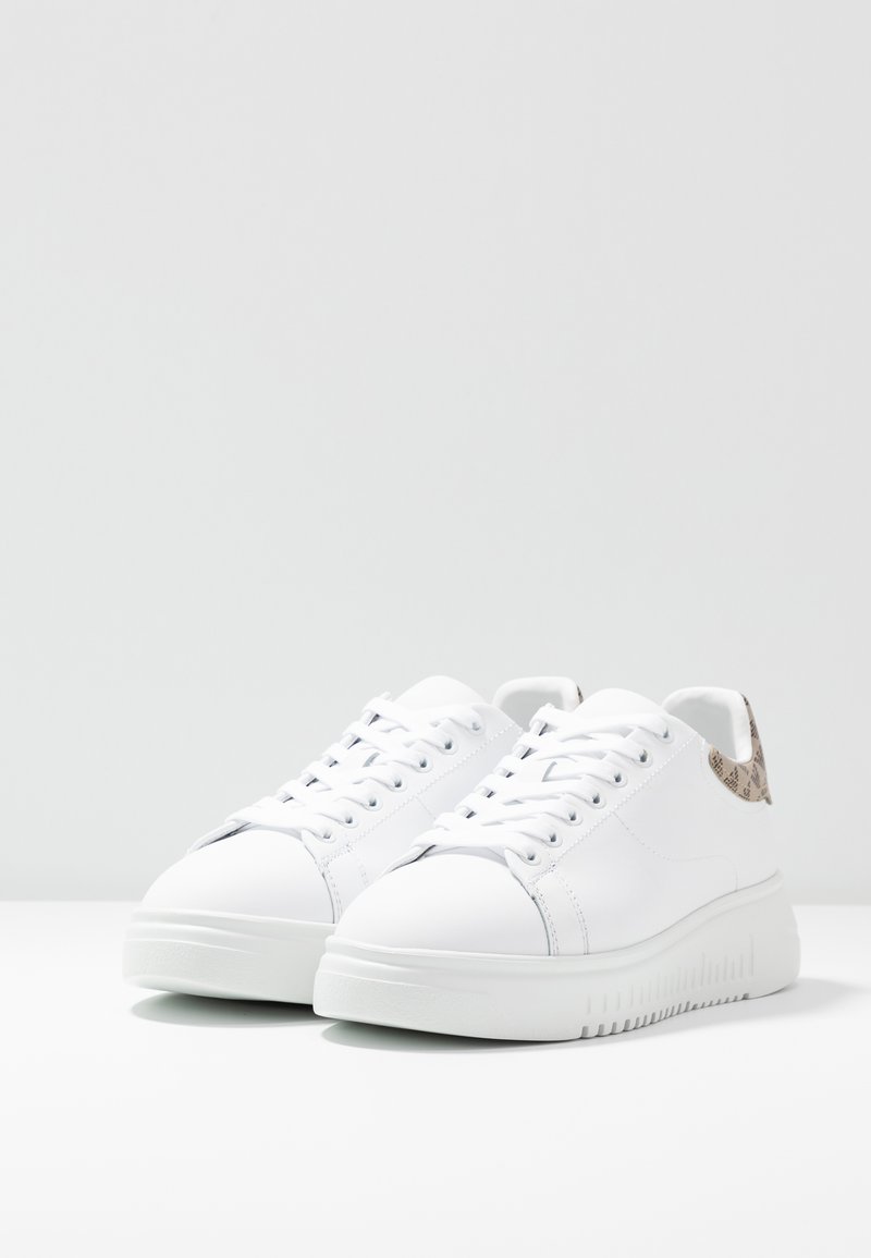 emporio armani trainers white