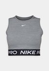 PRO DF 365 CROP  - Top - smoke grey heather white