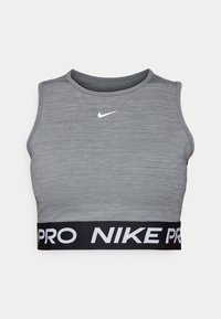 PRO DF 365 CROP  - Top - smoke grey heather white